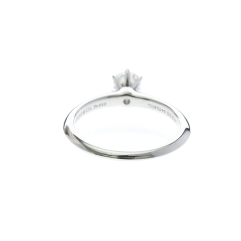 Solitaire Ring Platinum with Diamond