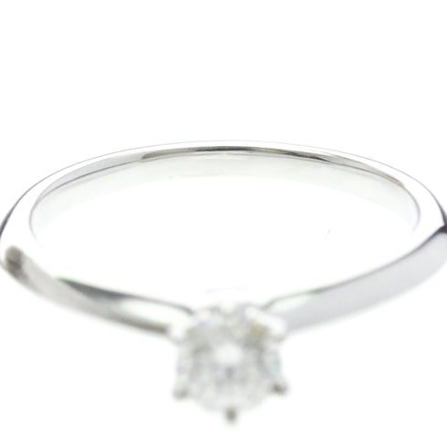 Solitaire Ring Platinum with Diamond