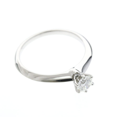 Solitaire Ring Platinum with Diamond