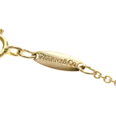 Open Heart Pendant Necklace 18K Rose Gold 10mm