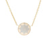 Rose Des Vents Pendant Necklace 18K Rose Gold with Ruby