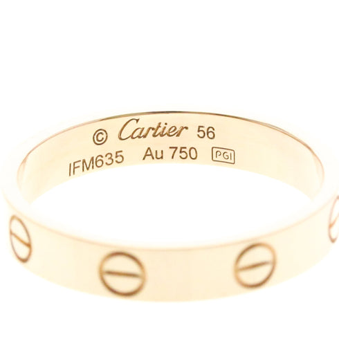 Love Ring 18K Rose Gold Mini