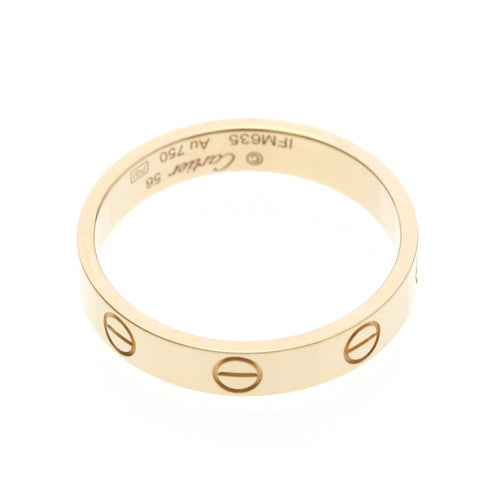 Love Ring 18K Rose Gold Mini