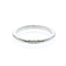 Band Ring Platinum with Diamond