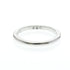 Band Ring Platinum with Diamond