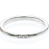 Band Ring Platinum with Diamond