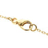 Pendant Necklace with Diamond 18K Tricolor Gold