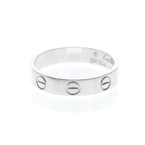 Love Ring 18K White Gold Mini
