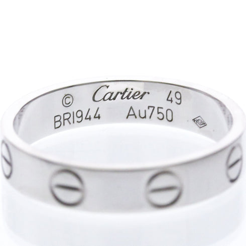 Love Ring 18K White Gold Mini