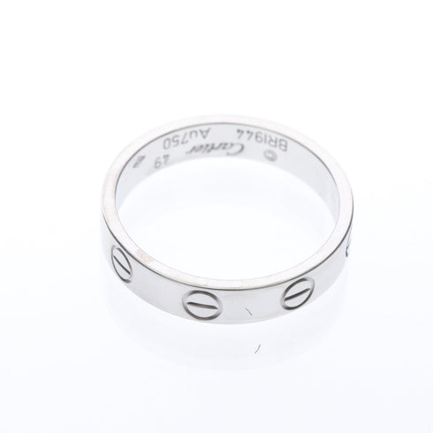 Love Ring 18K White Gold Mini