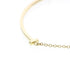T Smile Pendant Necklace 18K Yellow Gold