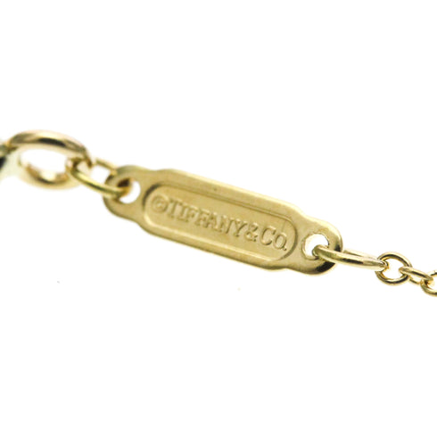 T Smile Pendant Necklace 18K Yellow Gold