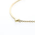 T Smile Pendant Necklace 18K Yellow Gold