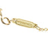 T Smile Pendant Necklace 18K Yellow Gold