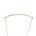 T Smile Pendant Necklace 18K Rose Gold