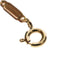 T Smile Pendant Necklace 18K Rose Gold