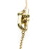 Double Link Pendant Necklace 18K Yellow Gold