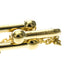 Double Link Pendant Necklace 18K Yellow Gold
