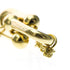 Double Link Pendant Necklace 18K Yellow Gold