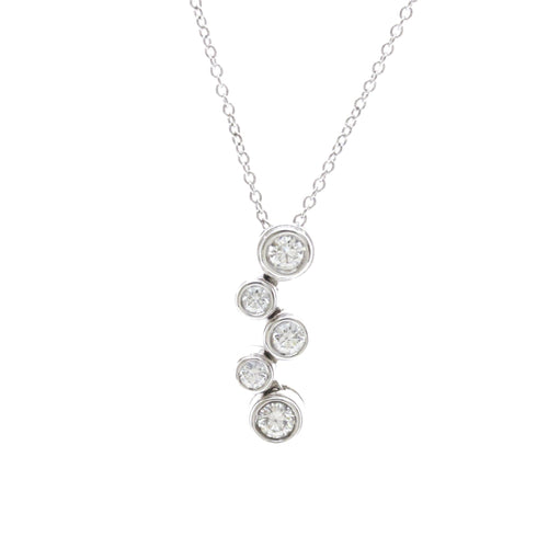 Pendant Necklace Platinum with Diamond