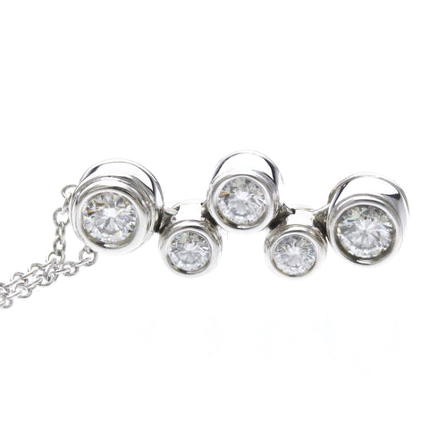 Pendant Necklace Platinum with Diamond