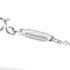 T Smile Pendant Necklace 18K White Gold