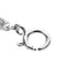 T Smile Pendant Necklace 18K White Gold