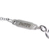 T Smile Pendant Necklace 18K White Gold