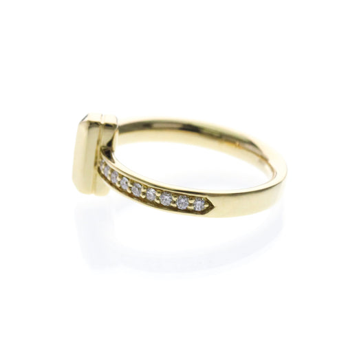 T One Ring 18K Yellow Gold with Diamond