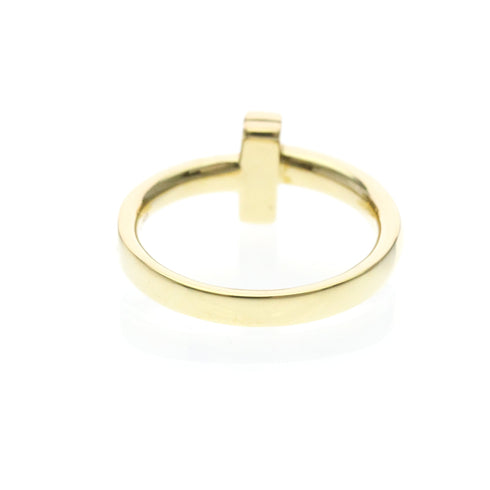 T One Ring 18K Yellow Gold with Diamond