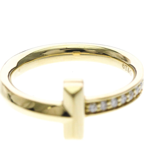 T One Ring 18K Yellow Gold with Diamond
