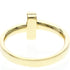 T One Ring 18K Yellow Gold with Diamond