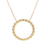 Pendant Necklace 18K Rose Gold Large with Diamond