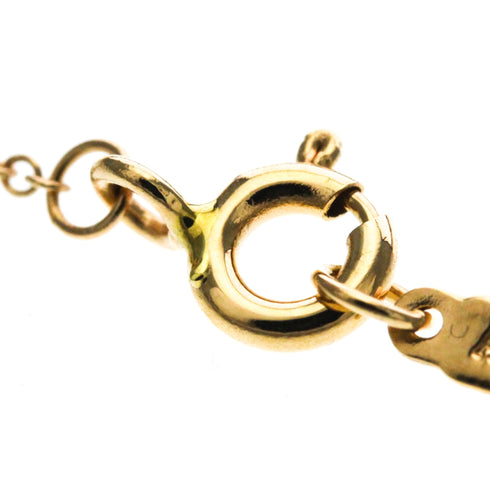 Pendant Necklace 18K Rose Gold Large with Diamond