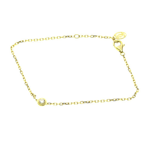 Bracelet 18K Yellow Gold with Diamond