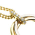 Trinity Pendant Necklace 18K Tricolor Gold