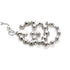 Double G Bracelet 18K White Gold with Diamond
