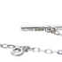 Double G Bracelet 18K White Gold with Diamond