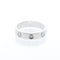 Love Ring 18K White Gold with Diamond Mini