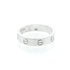 Love Ring 18K White Gold with Diamond Mini