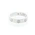 Love Ring 18K White Gold with Diamond Mini