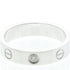 Love Ring 18K White Gold with Diamond Mini