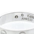 Love Ring 18K White Gold with Diamond Mini