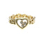 Ring 18K Yellow Gold with Diamond