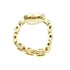 Ring 18K Yellow Gold with Diamond