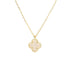 Sweet Alhambra Pendant Necklace 18K Yellow Gold and Mother of Pearl