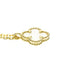 Sweet Alhambra Pendant Necklace 18K Yellow Gold and Mother of Pearl