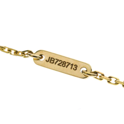 Sweet Alhambra Pendant Necklace 18K Yellow Gold and Mother of Pearl
