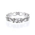 Diamond Band Ring 18K White Gold
