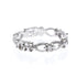 Diamond Band Ring 18K White Gold